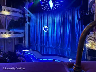 Criterion Theatre Dress Circle A5 view from seat photo