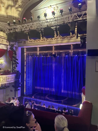 Vaudeville Theatre Dress Circle C19 view from seat photo