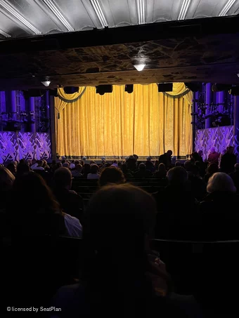 Trafalgar Theatre Stalls P7 view from seat photo