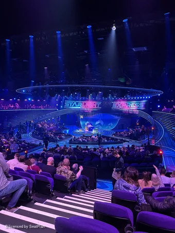 Wembley Park Theatre Locomotive Seats T45 view from seat photo