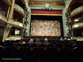Grand Opera House York Stalls H18 view from seat photo