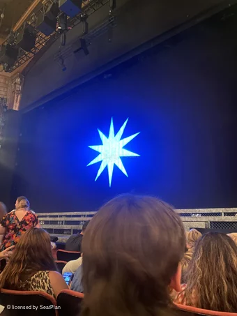 London Palladium Stalls F9 view from seat photo