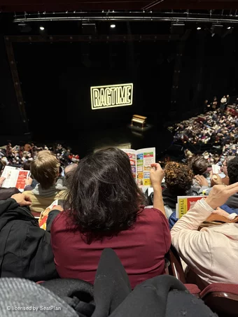 Vivian Beaumont Theater Loge E205 view from seat photo
