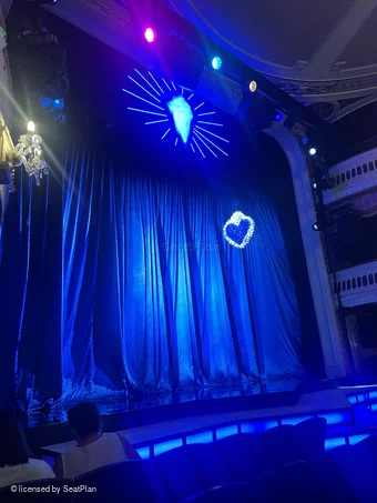 Criterion Theatre Stalls E23 view from seat photo