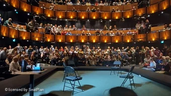 Soho Place Stalls B51 view from seat photo