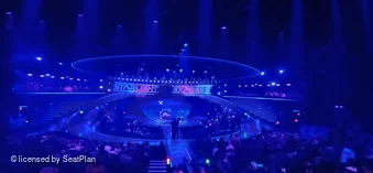 Wembley Park Theatre Locomotive Seats Q25 view from seat photo