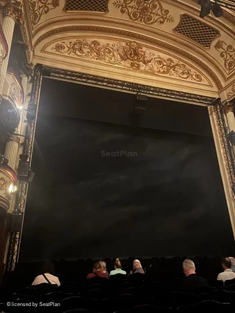 Lyric Theatre Stalls L20 view from seat photo