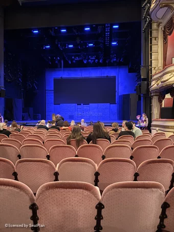 Noel Coward Theatre Stalls N10 view from seat photo