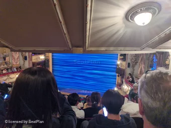 Novello Theatre Dress Circle J3 view from seat photo