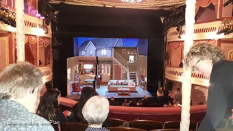 Criterion Theatre Dress Circle E19 view from seat photo