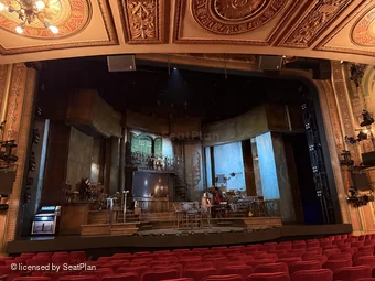 Walter Kerr Theatre Orchestra N115 view from seat photo