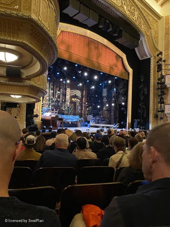 James Earl Jones Theatre Orchestra K19 view from seat photo