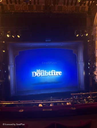 Shaftesbury Theatre Royal Circle C20 view from seat photo