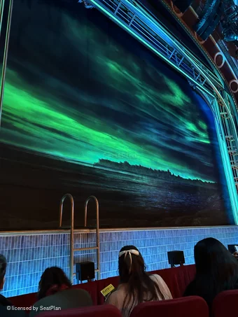 Broadway Theatre Orchestra D10 view from seat photo