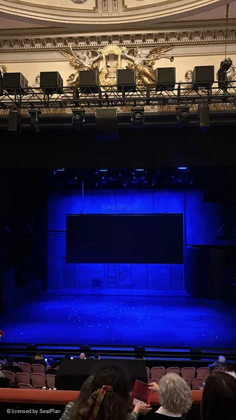 Noel Coward Theatre Royal Circle D13 view from seat photo
