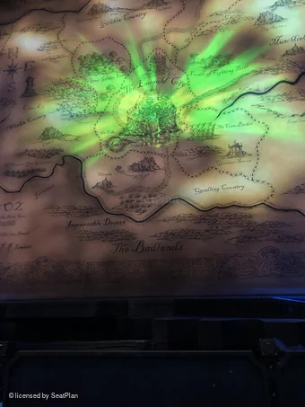 Gershwin Theatre Orchestra D10 view from seat photo