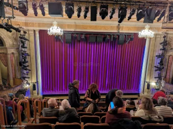 Music Box Theatre Mezzanine J113 view from seat photo