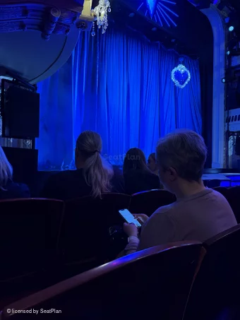 Criterion Theatre Stalls E24 view from seat photo