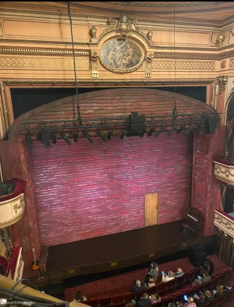 Gielgud Theatre Grand Circle B22 view from seat photo