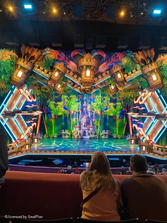 London Palladium Royal Circle C24 view from seat photo