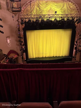 Golden Theatre Rear Mezzanine B113 view from seat photo
