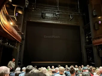 Royal Court Theatre Stalls H15 view from seat photo