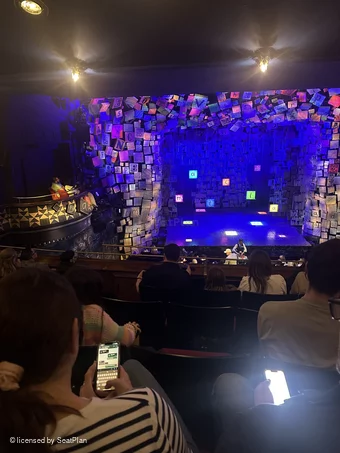 Cambridge Theatre Dress Circle F24 view from seat photo