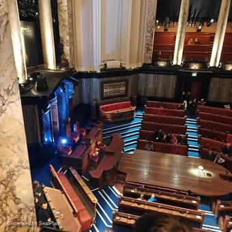London County Hall South Gallery C3 view from seat photo