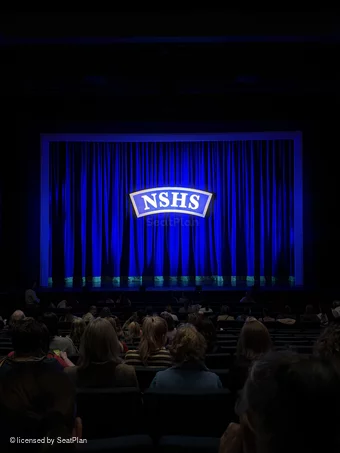 New Victoria Theatre Stalls R17 view from seat photo