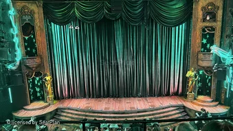 Studio 54 Theatre Front Mezzanine CC111 view from seat photo