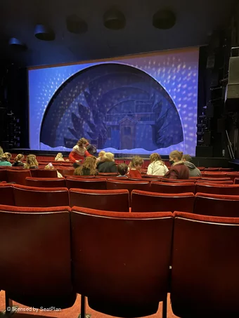 Peacock Theatre Stalls P5 view from seat photo