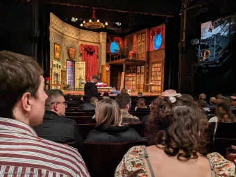 Duchess Theatre Stalls K18 view from seat photo