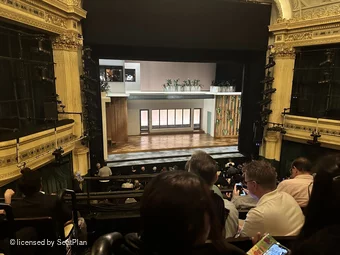 Hudson Theatre Dress Circle D101 view from seat photo