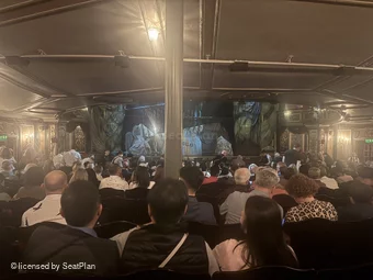 His Majesty's Theatre Stalls S25 view from seat photo