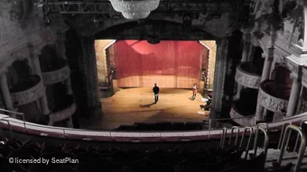 Shaftesbury Theatre Grand Circle H16 view from seat photo