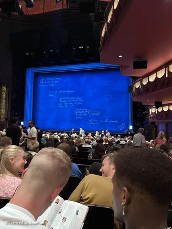 Prince Edward Theatre Stalls T4 view from seat photo