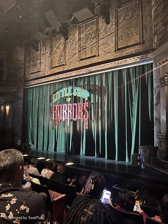 Westside Theatre Orchestra E6 view from seat photo