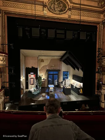 Gielgud Theatre Dress Circle B23 view from seat photo