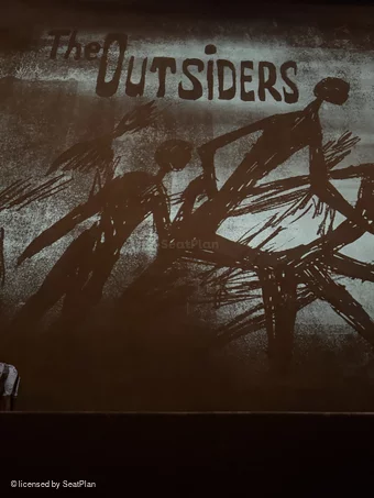 Bernard B. Jacobs Theatre Orchestra A110 view from seat photo