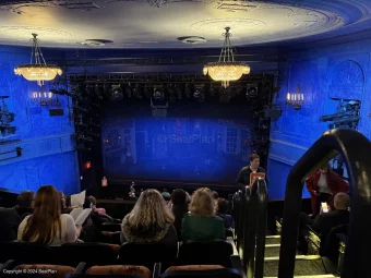 Hayes Theater Mezzanine G101 view from seat photo