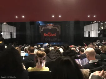 Sadler's Wells Stalls R18 view from seat photo