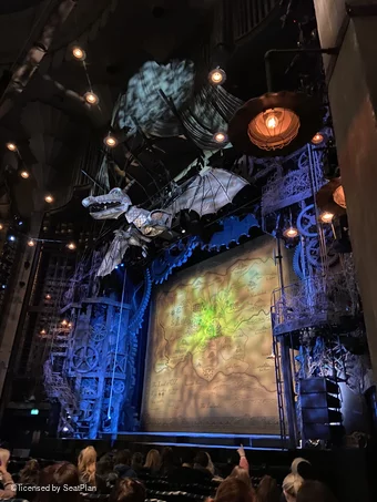 Apollo Victoria Theatre Stalls K3 view from seat photo