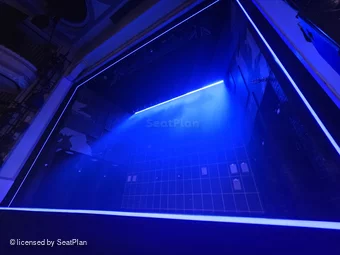 Fortune Theatre Stalls A12 view from seat photo