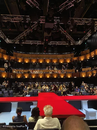 Soho Place Stalls E42 view from seat photo