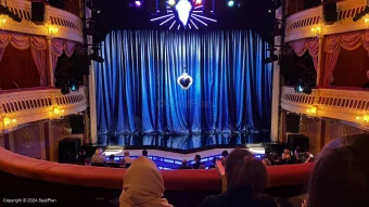 Criterion Theatre Dress Circle C15 view from seat photo