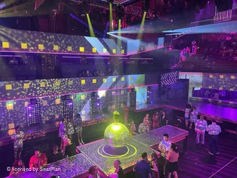 Broadway Theatre Front Mezzanine A5 view from seat photo