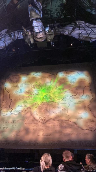 Apollo Victoria Theatre Stalls F21 view from seat photo