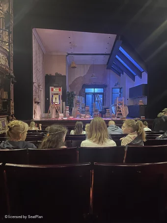 Apollo Theatre Stalls M16 view from seat photo