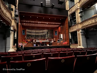 Duke of York's Theatre Stalls K6 view from seat photo