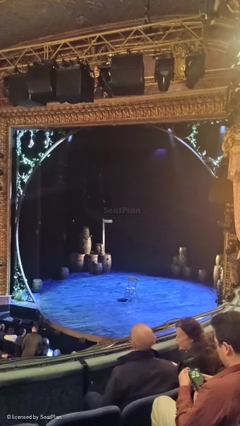 Theatre Royal Haymarket Royal Circle D3 view from seat photo